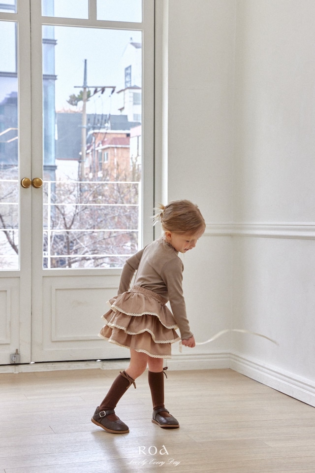 【1/27〆予約】<Roa> Spring overlock T