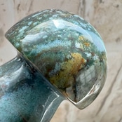 オーシャンジャスパー*マッシュルーム6*天然石インテリア*置き物