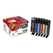 ジット リサイクルインク キヤノン BCI-381+380/6MP 6色 JIT-C3803816PXL