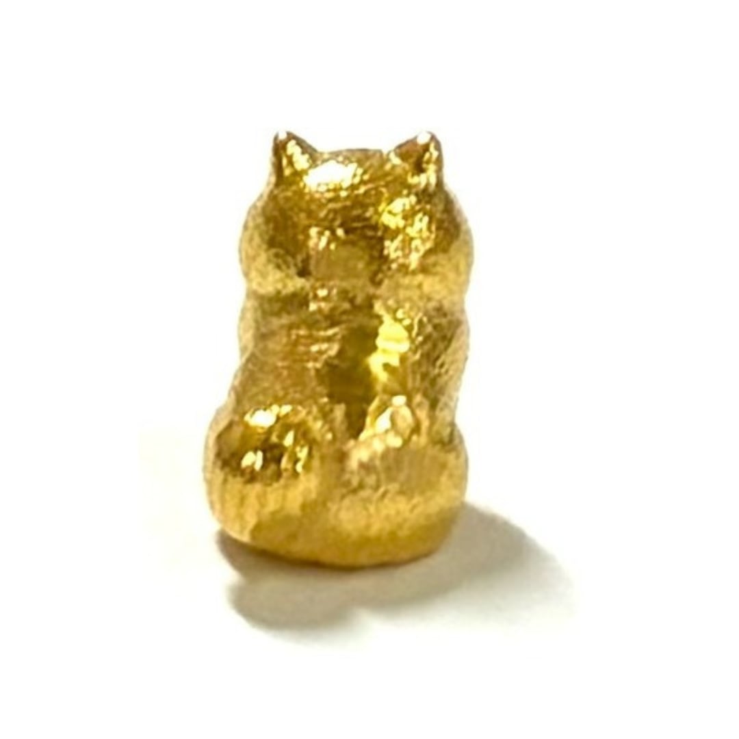 純金 約1g ポメラニアン JUNGOLD 指先サイズの芸術品 | JUNGOLD【純金