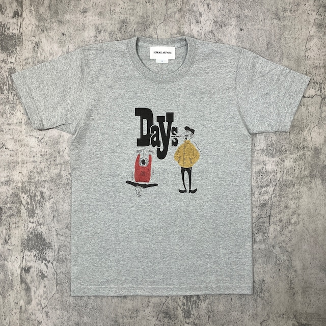 【HOMEJOE ARTWORK 】Days Mixgrey Tee