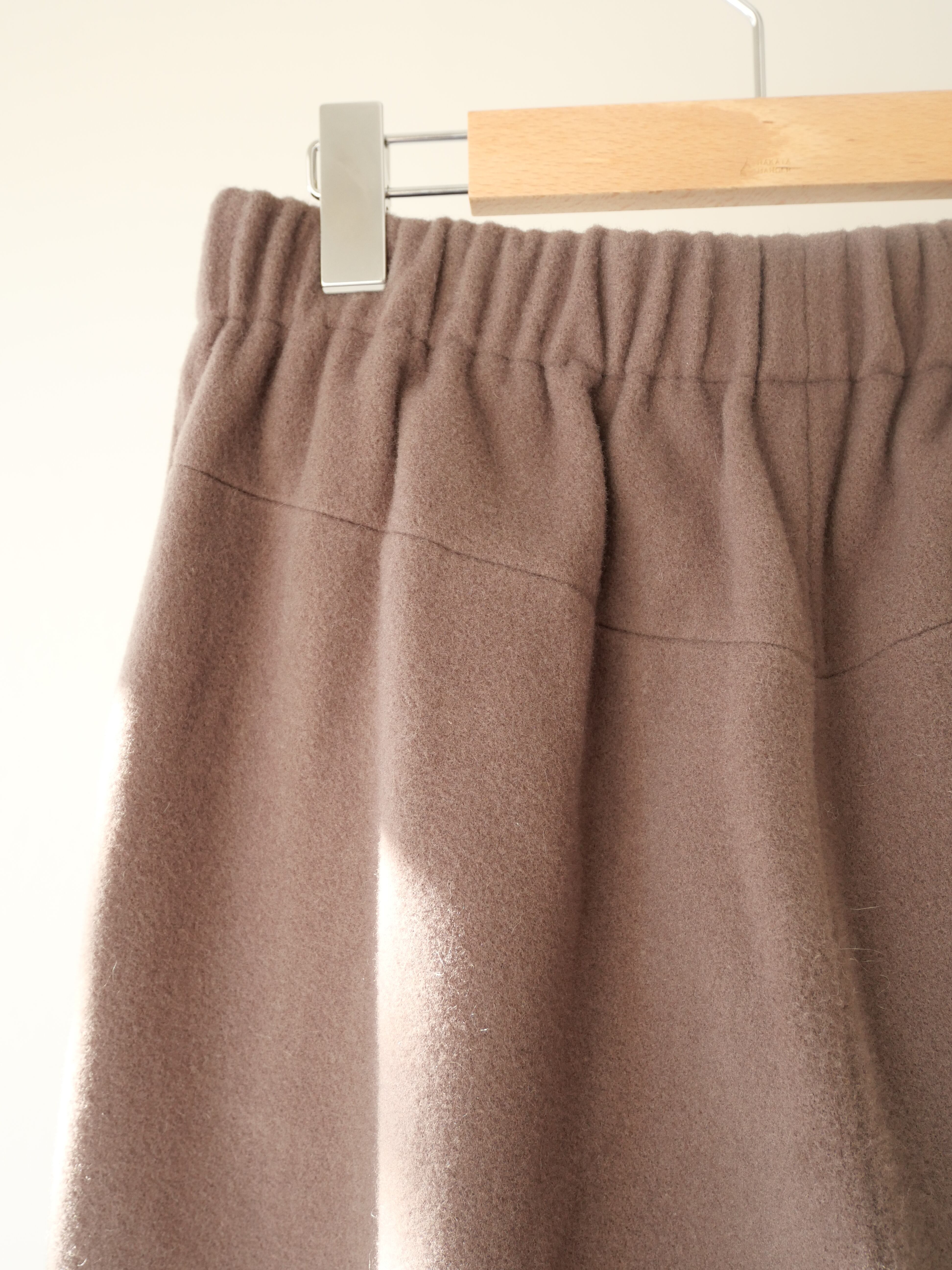 evam eva / wool straight pants | t a - n a