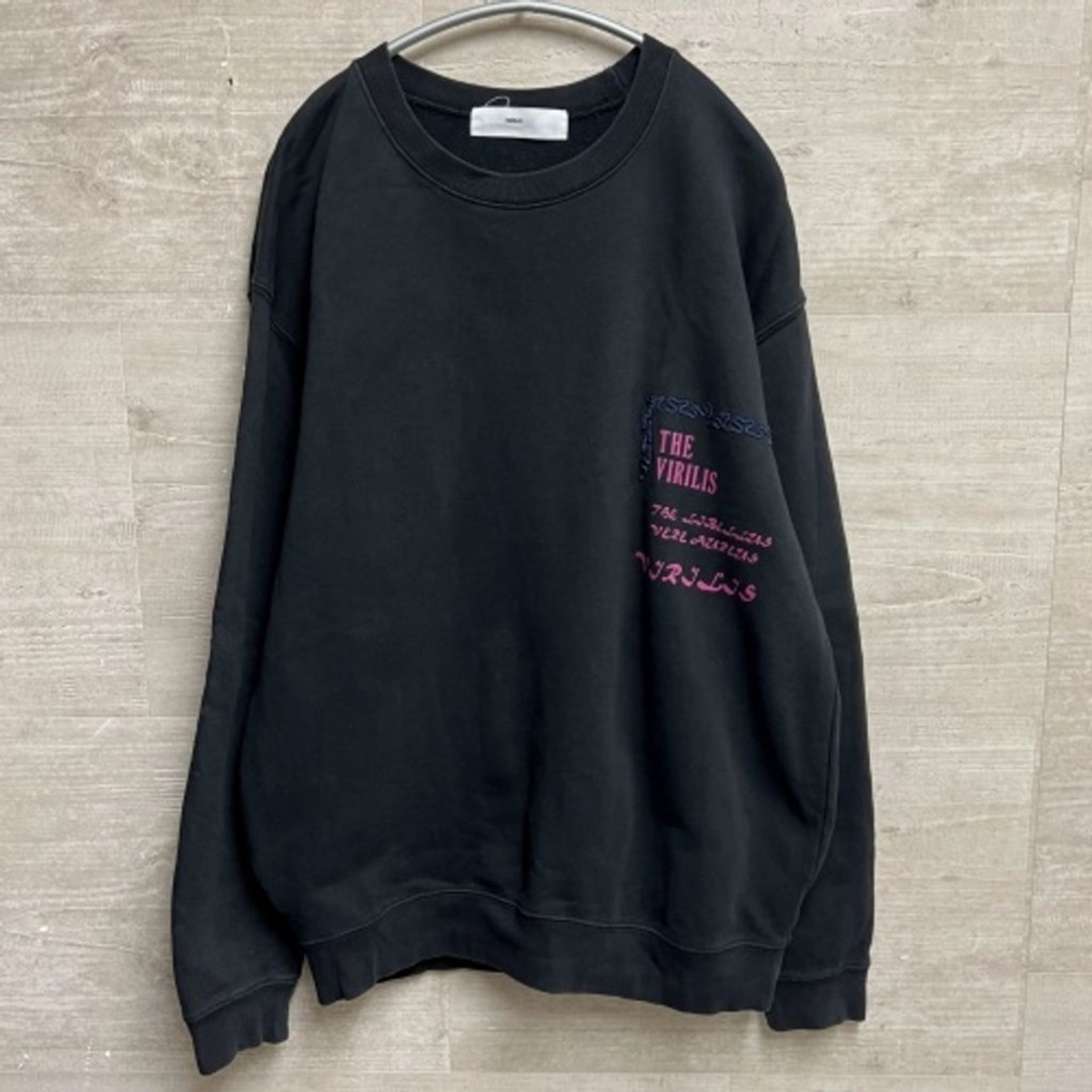 TOGA VIRILIS トーガ ビリリース 20AW Print logo sweat スウェット 