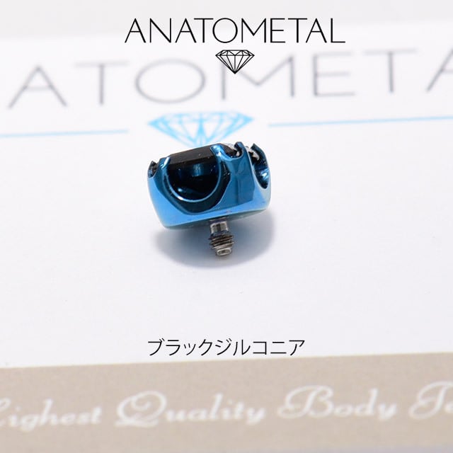 14G ANATOMETAL 限定商品/Limited Item プリンセスカットジェムエンド