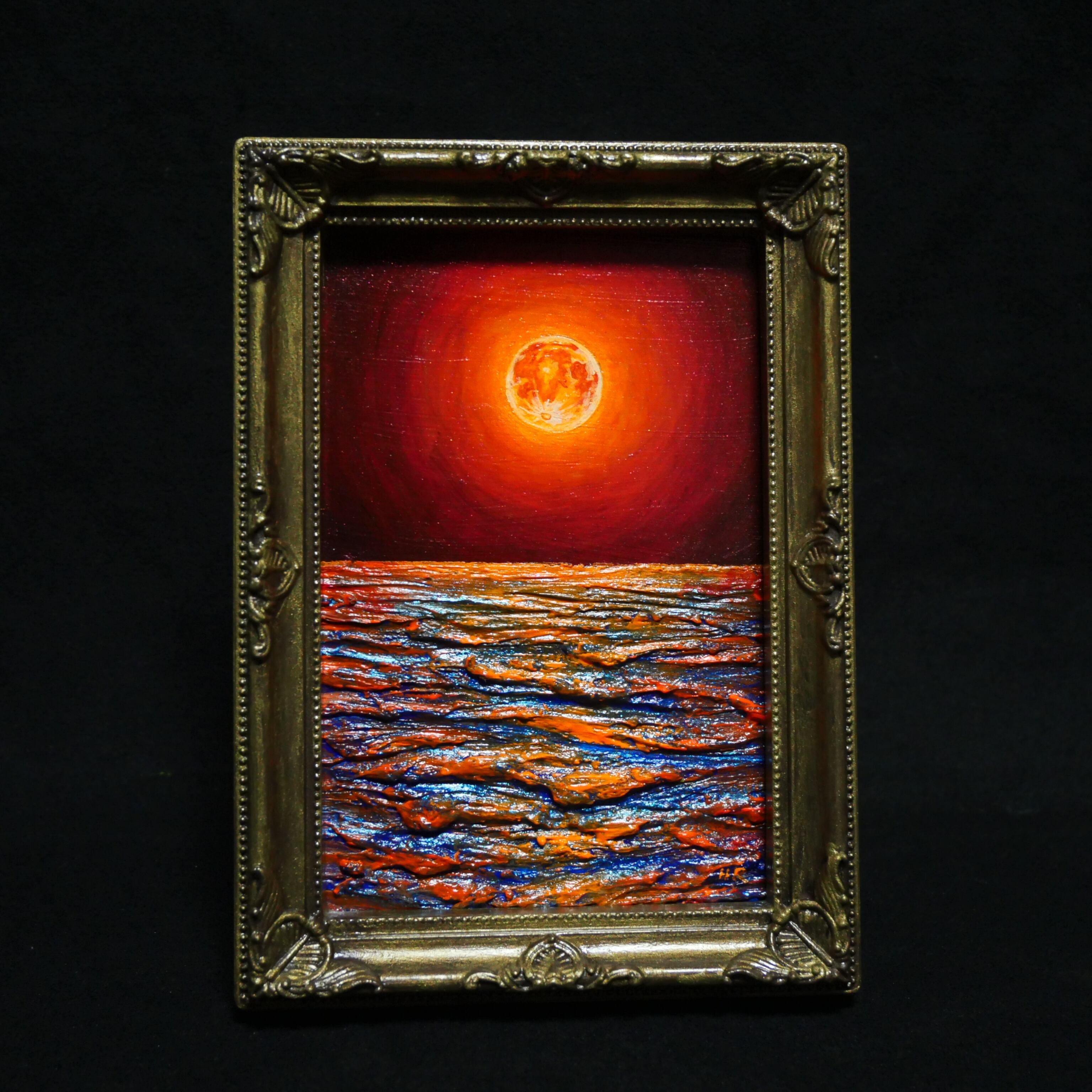 油絵 油彩 油彩画 絵 絵画 F0号【秋】 | HIROSHI1990