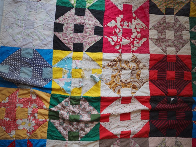 1960’s ~ USA Antique Patchwork Quilt