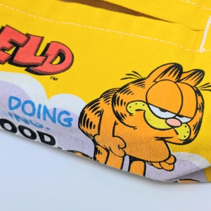 ✨️ティッシュのドレスアップに♡✨️ Tissue Cover / ティッシュカバー 吊り下げ / ティッシュケース【 Garfield ( ガーフィールド ) 】YELLOW