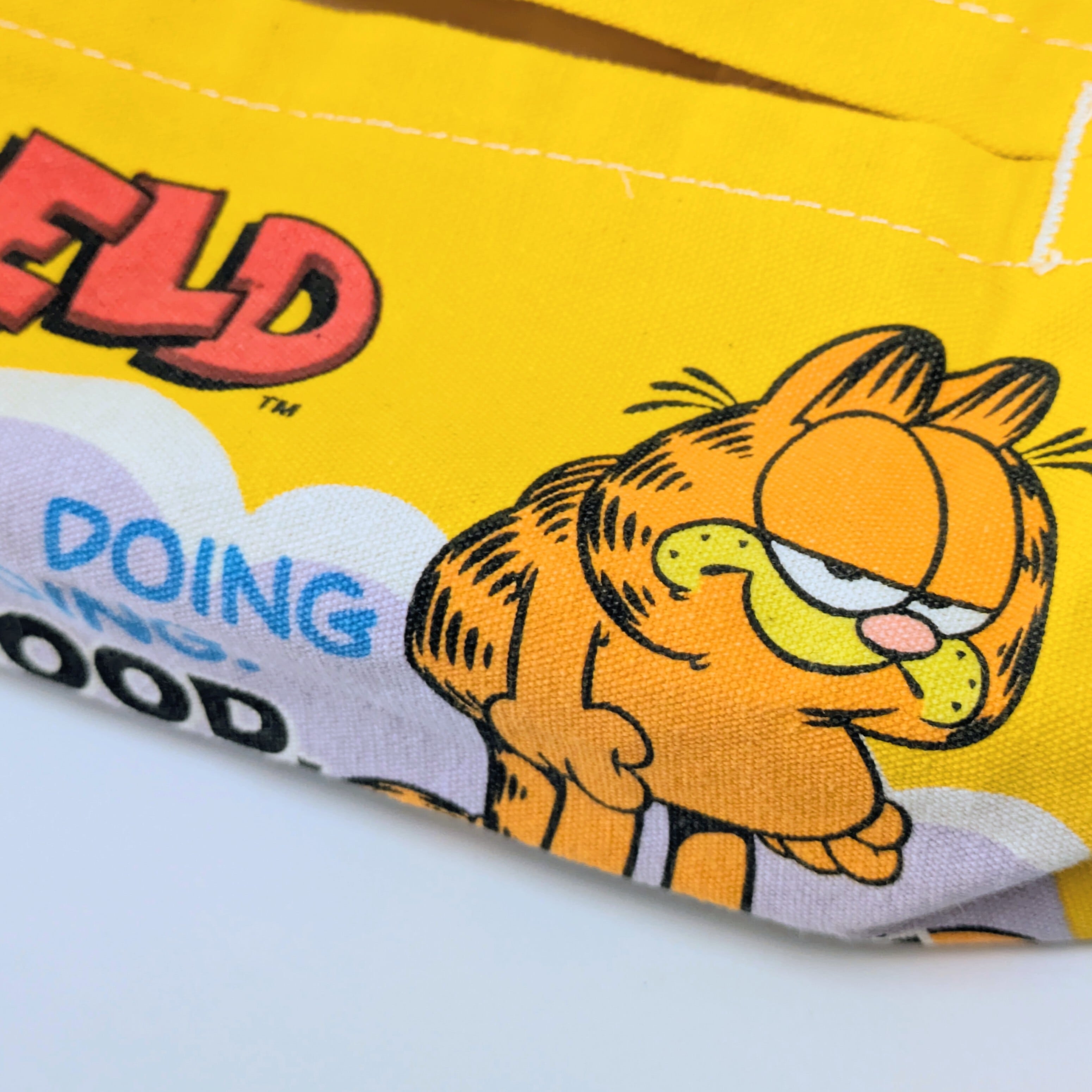 ✨️ティッシュのドレスアップに♡✨️ Tissue Cover / ティッシュカバー 吊り下げ / ティッシュケース【 Garfield ( ガーフィールド ) 】YELLOW