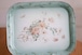 フランスアンティーク ホーロー 手彩色 トレー