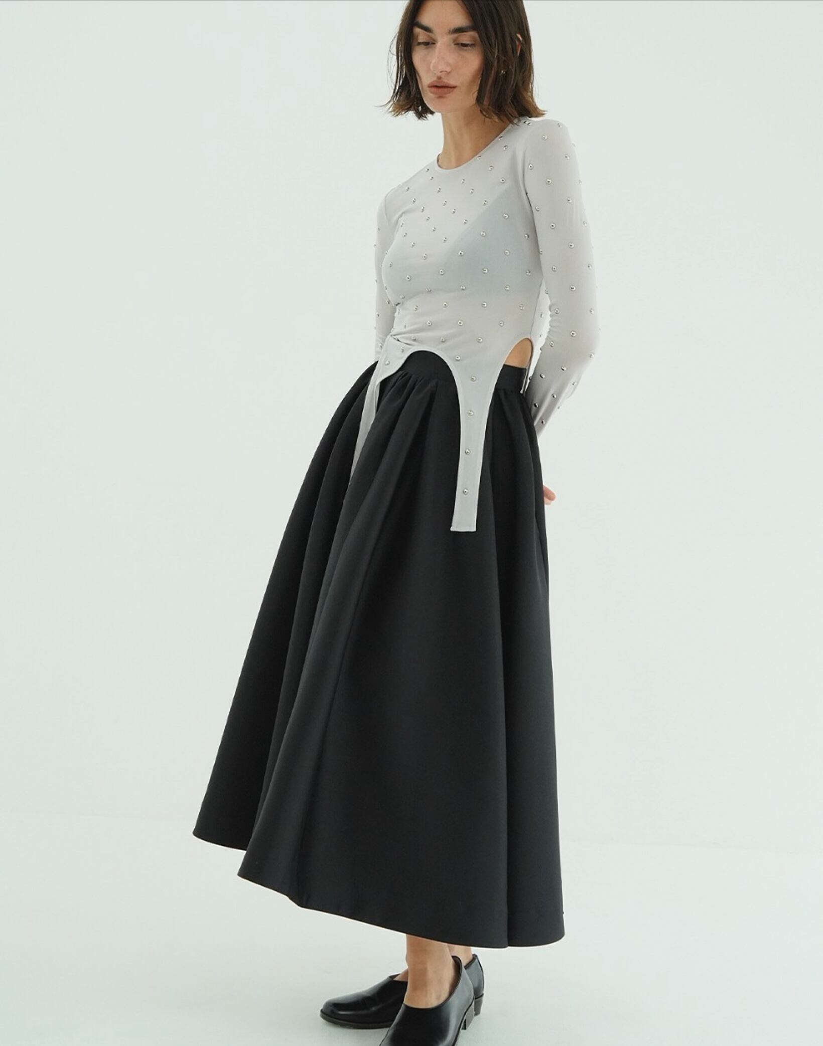 スカート CLANE VOLUME FLARE SKIRT CLANE VOLUME FLARE SKIRT | FLICKA ASHIYA