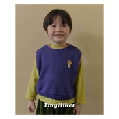 【取寄】Tiny Hiker キノコ メロベスト|冬服|韓国子供服