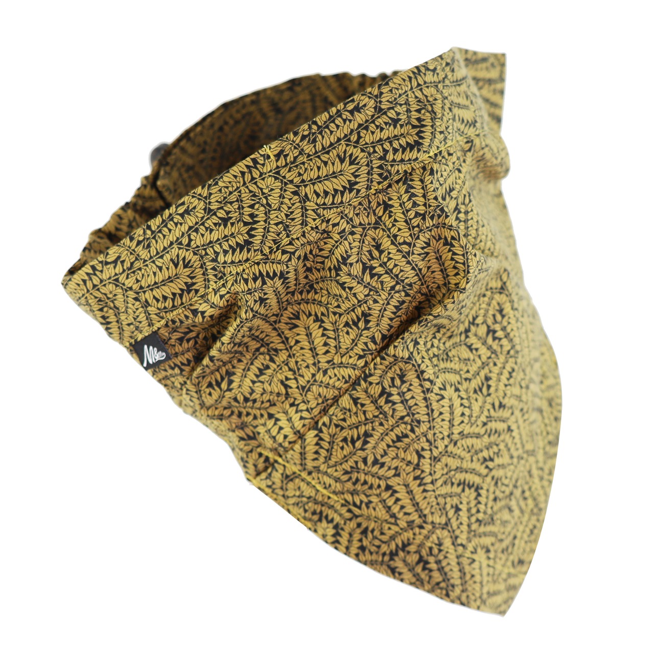 ROBIN FACEMASK /COTTON USA - BRANCH - EBONY GOLD