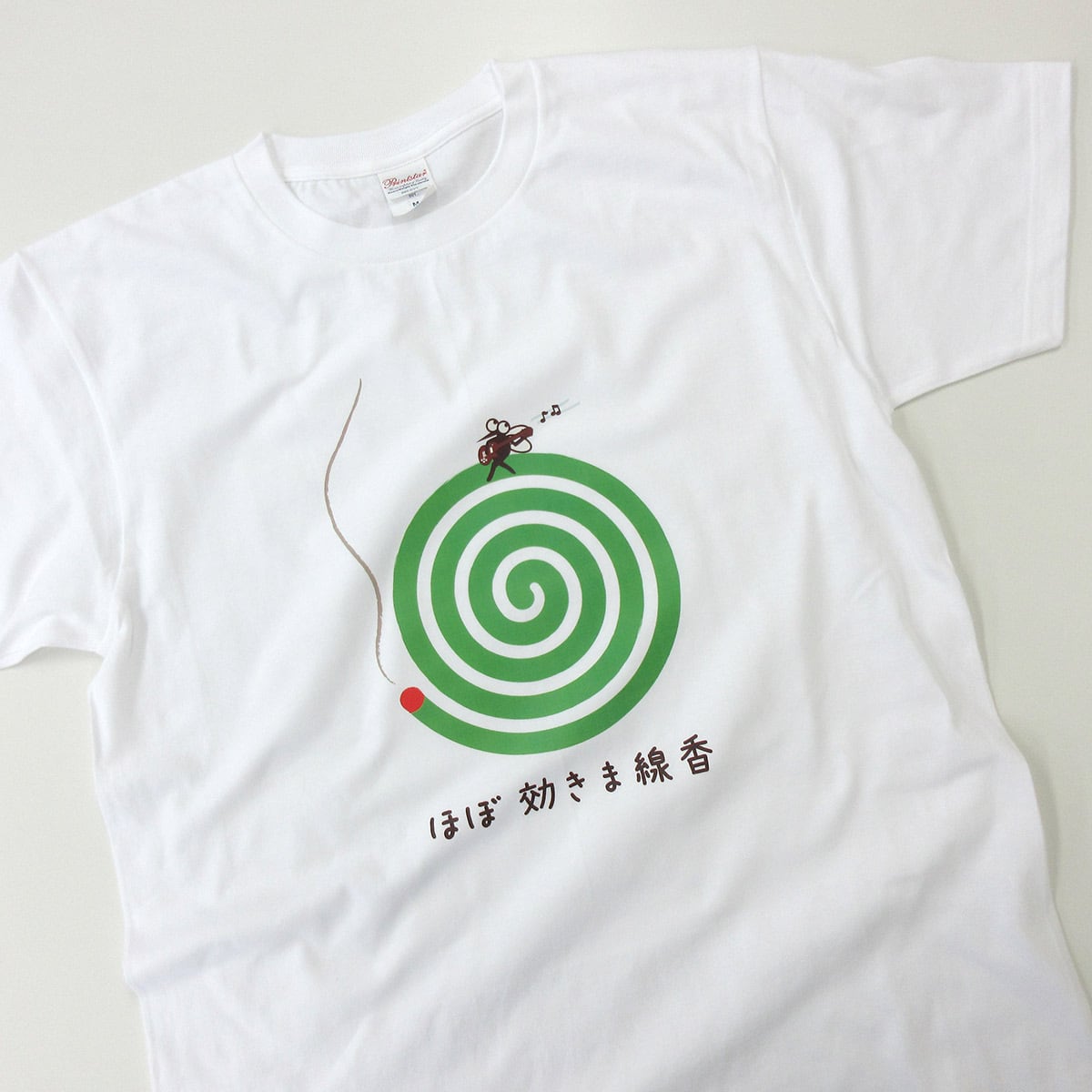 おもしろ Tシャツ ほぼ効きま線香 os73