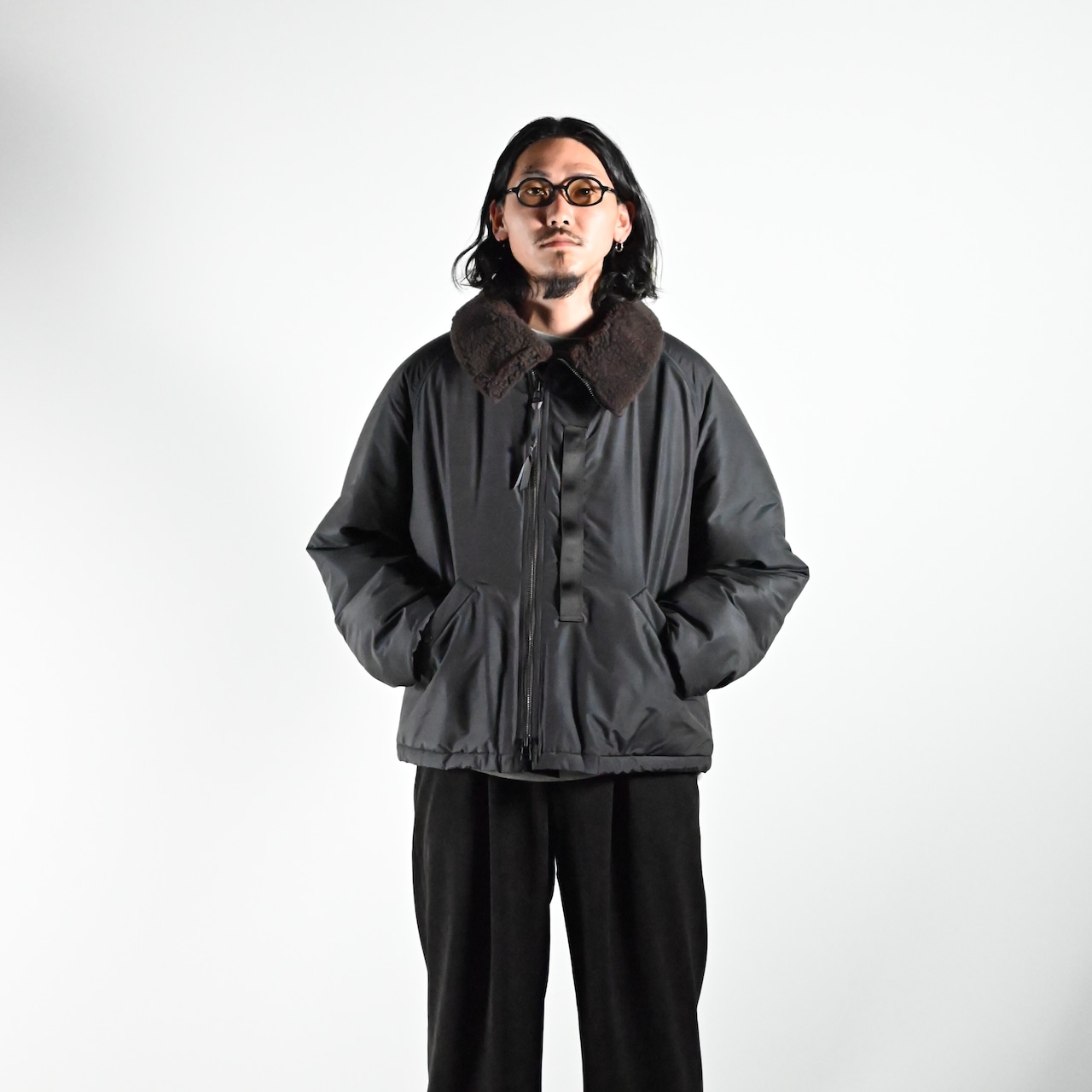Product Twelve(プロダクトトゥエルブ)Light Wool Nylon Puffer Jacketコーディネート