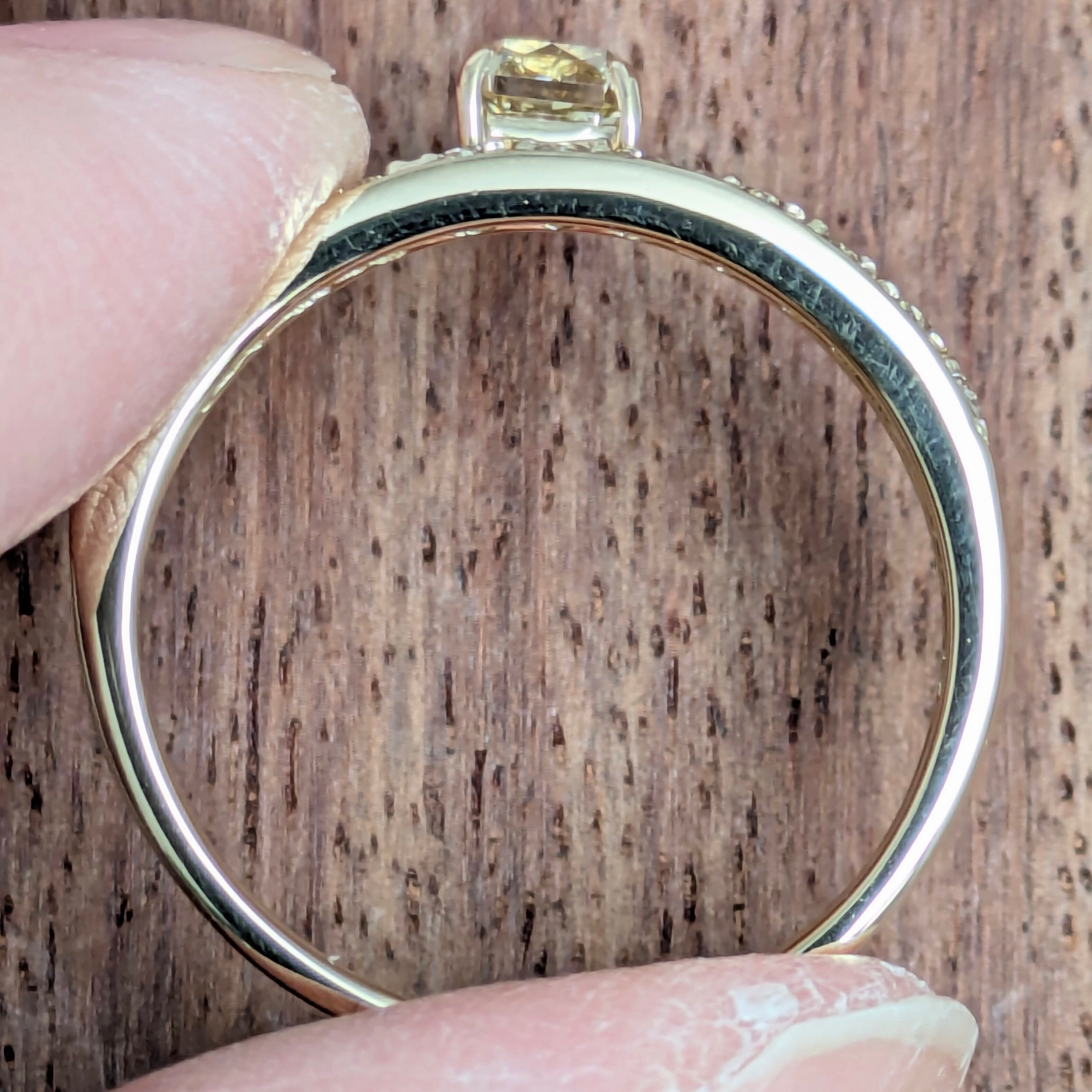 K18ダイヤリング ダイヤモンド 0.462ct ダイヤモンド 0.12ct