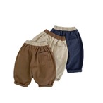 natural tuck pants 【80-130】