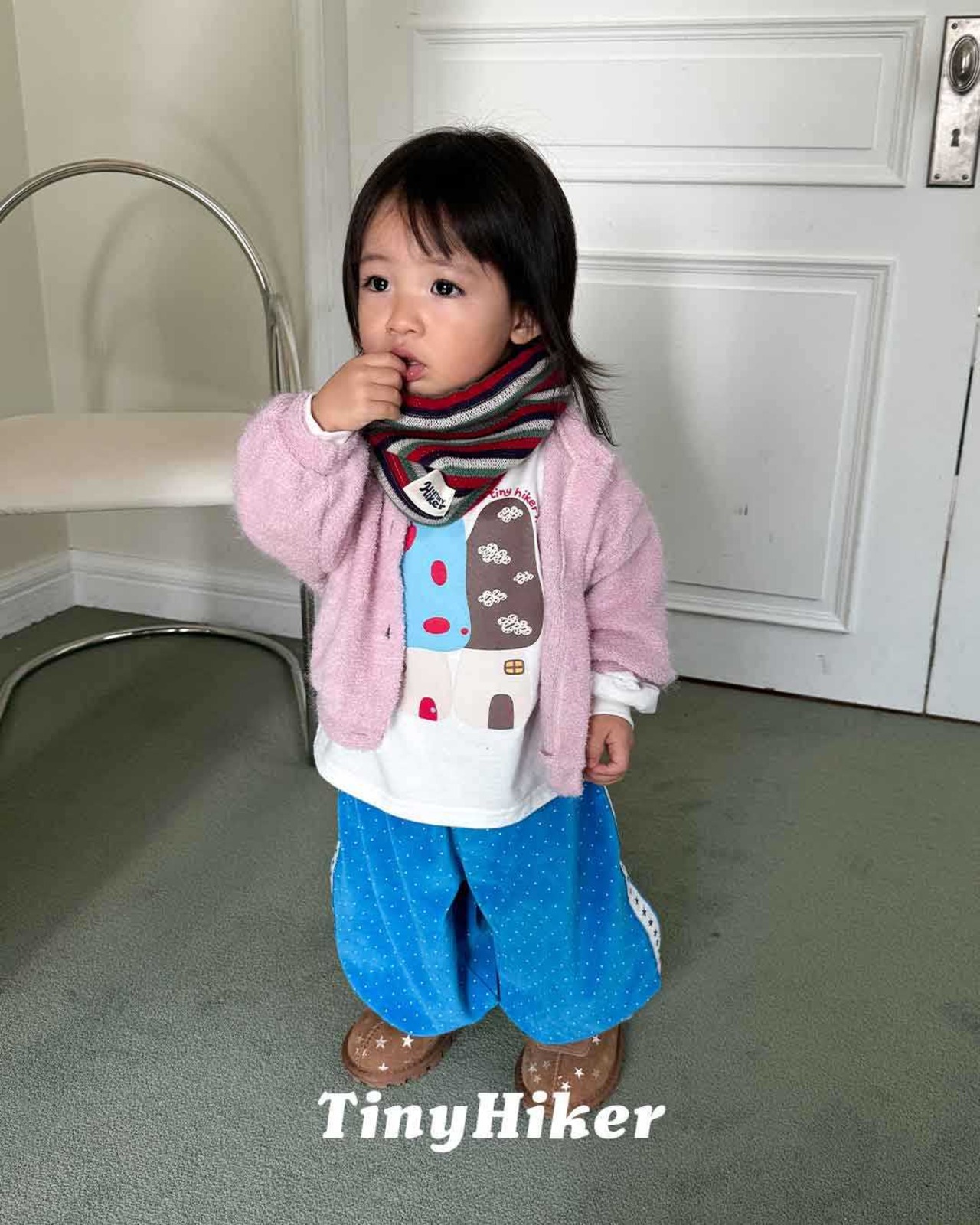 〖取寄〗韓国子供服 / 26winter / TinyHiker / マッシュルームT / キッズ *XS~XL*