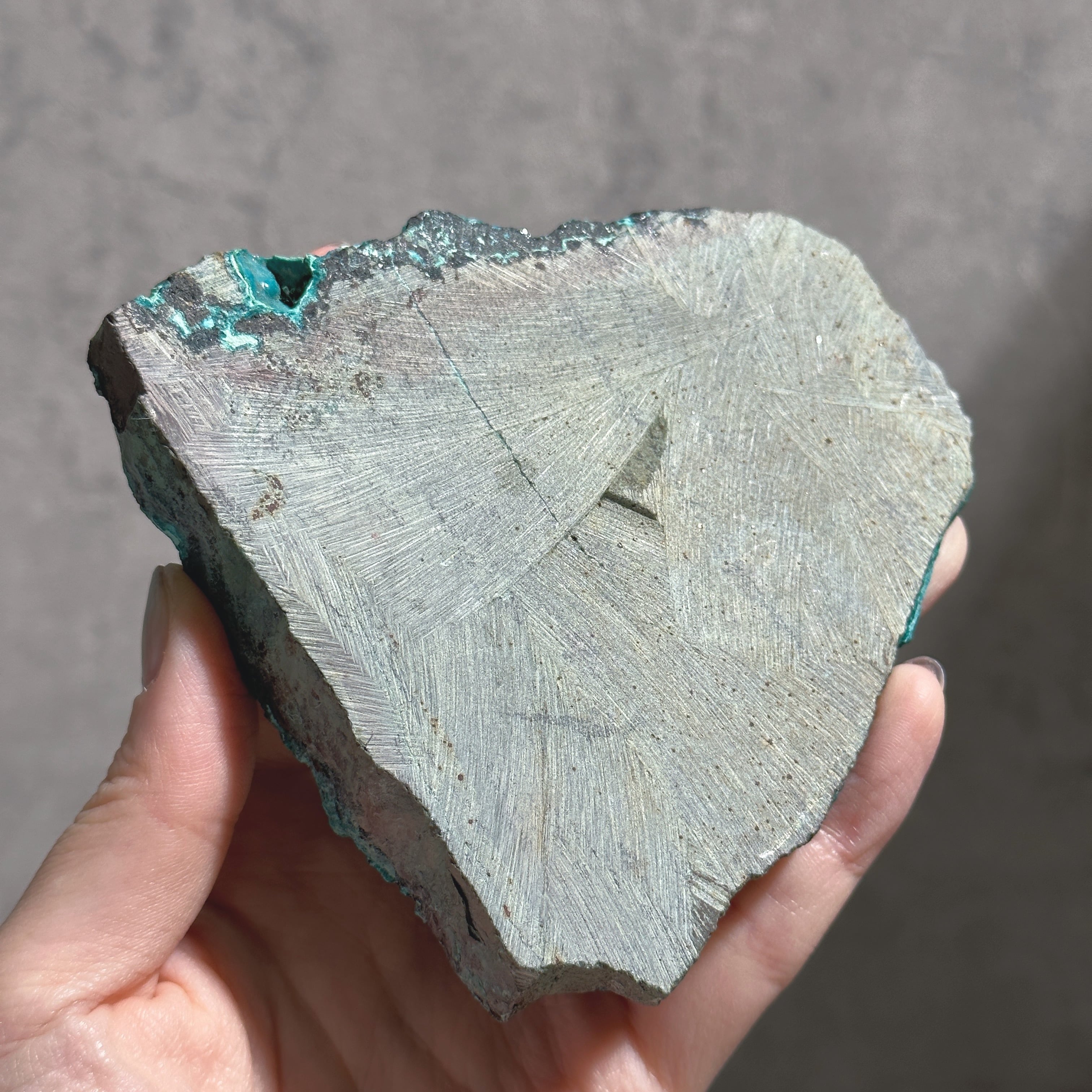 マラカイト with クリソコラ（マラコラ） 原石23◇ Chrysocolla