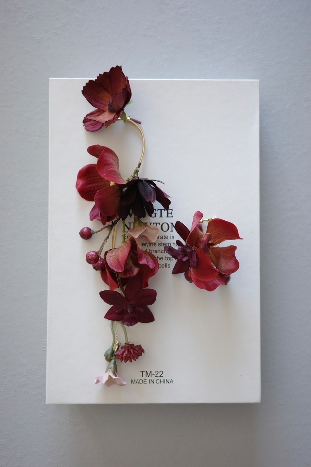 【9/2〜発送予約分】flower ear cuff
