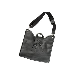 【BANSAN】Amulet Leather Shoulder Bag (LEATHER BLACK) [spring item]