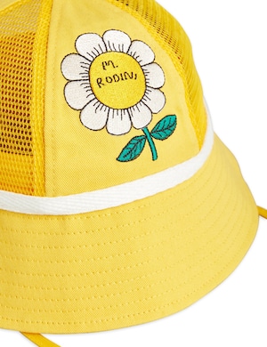 mini rodini / MR flower mesh sun hat