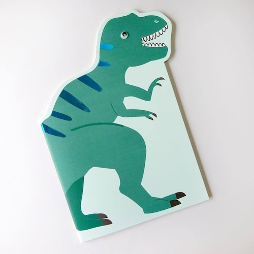 恐竜のシール付きスケッチブック 205597
