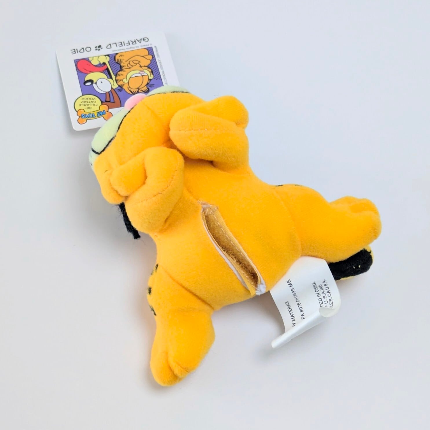 ☆ VINTAGE2004 ☆【ガーフィールド(Garfield)ぬいぐるみキーホルダー 】 PLUSH KeyHolder 2004年製〚アメリカン雑貨 アメトイ〛