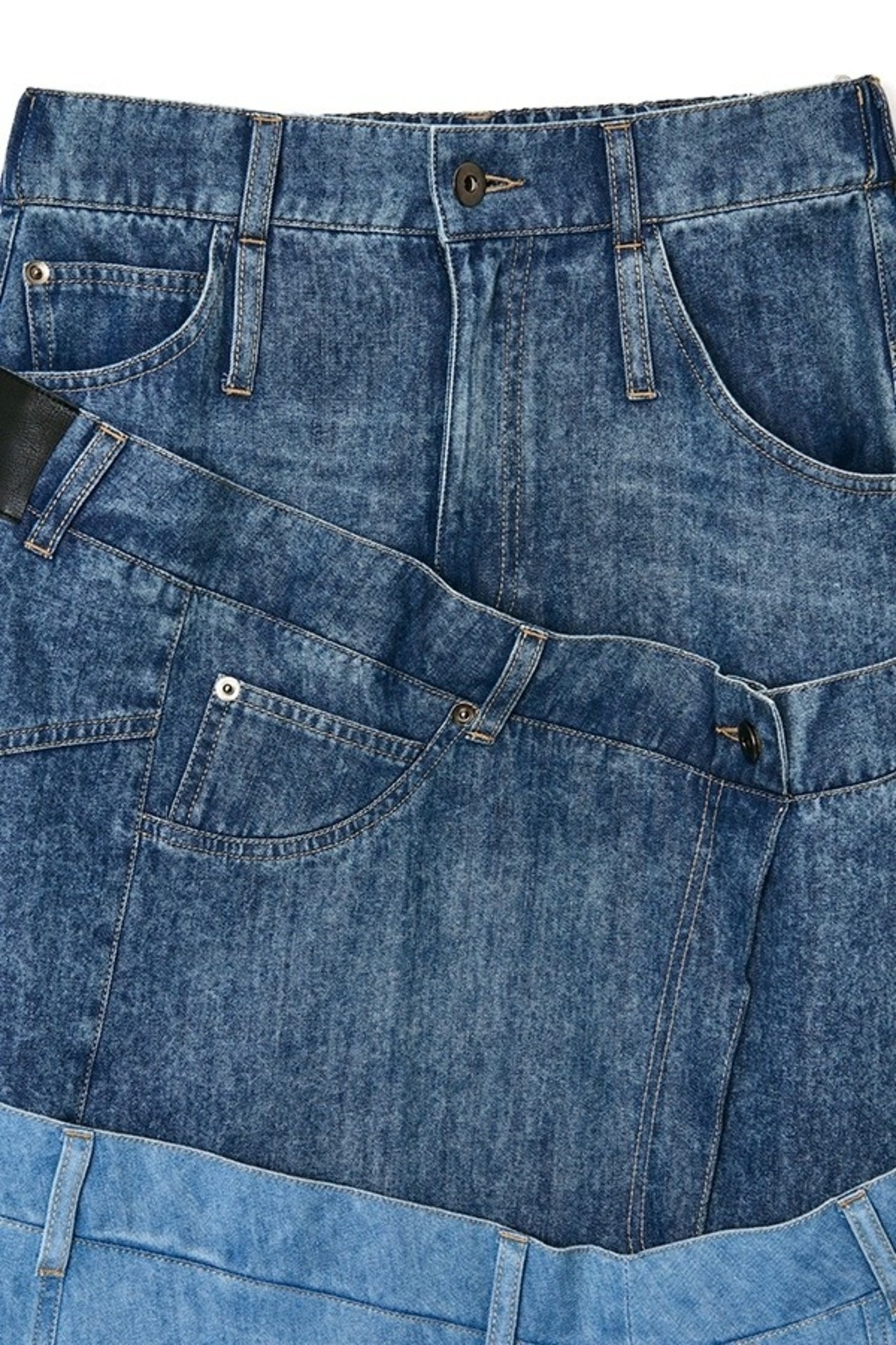 アウラアイラ AULA AILA DENIM REMAKE SKIRT