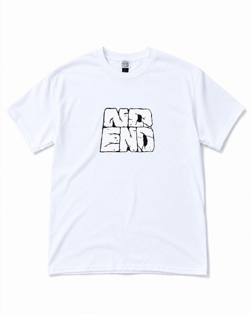 NO END LOGO SS TEE WHITE