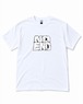 NO END LOGO SS TEE WHITE