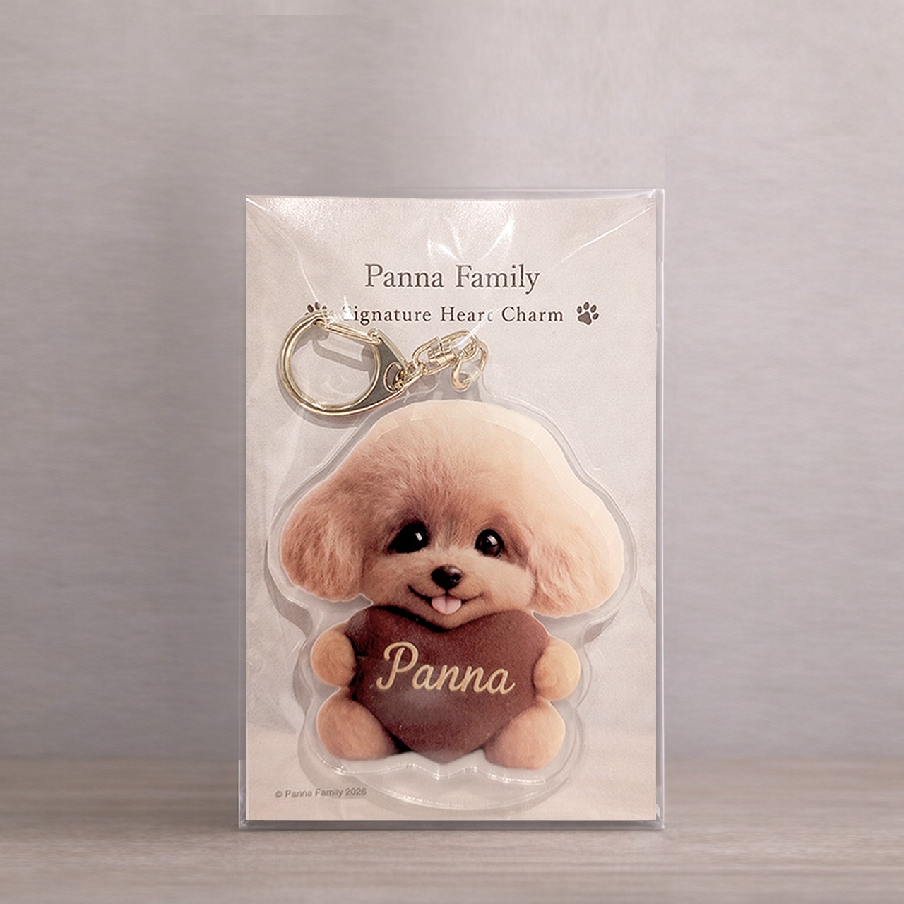 Panna Heart Charm / パンナハートチャーム&スタンド
