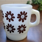 【FIRE-KING】デイジーヘッド 茶 《GOOD》