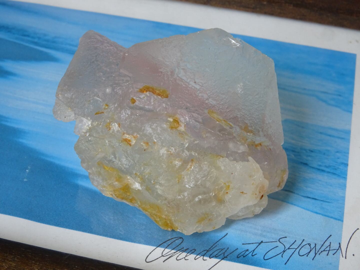 綺麗 虹入り ヒマラヤレインボー 水晶  丸玉 78.6mm ポーチ付き her lip to キャミドレス