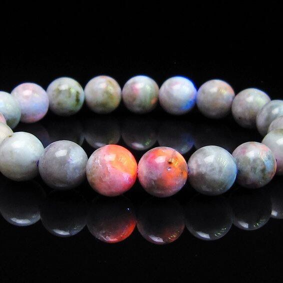 ハックマナイト ブレスレット 11mm 一点物 メール便可 111-49315