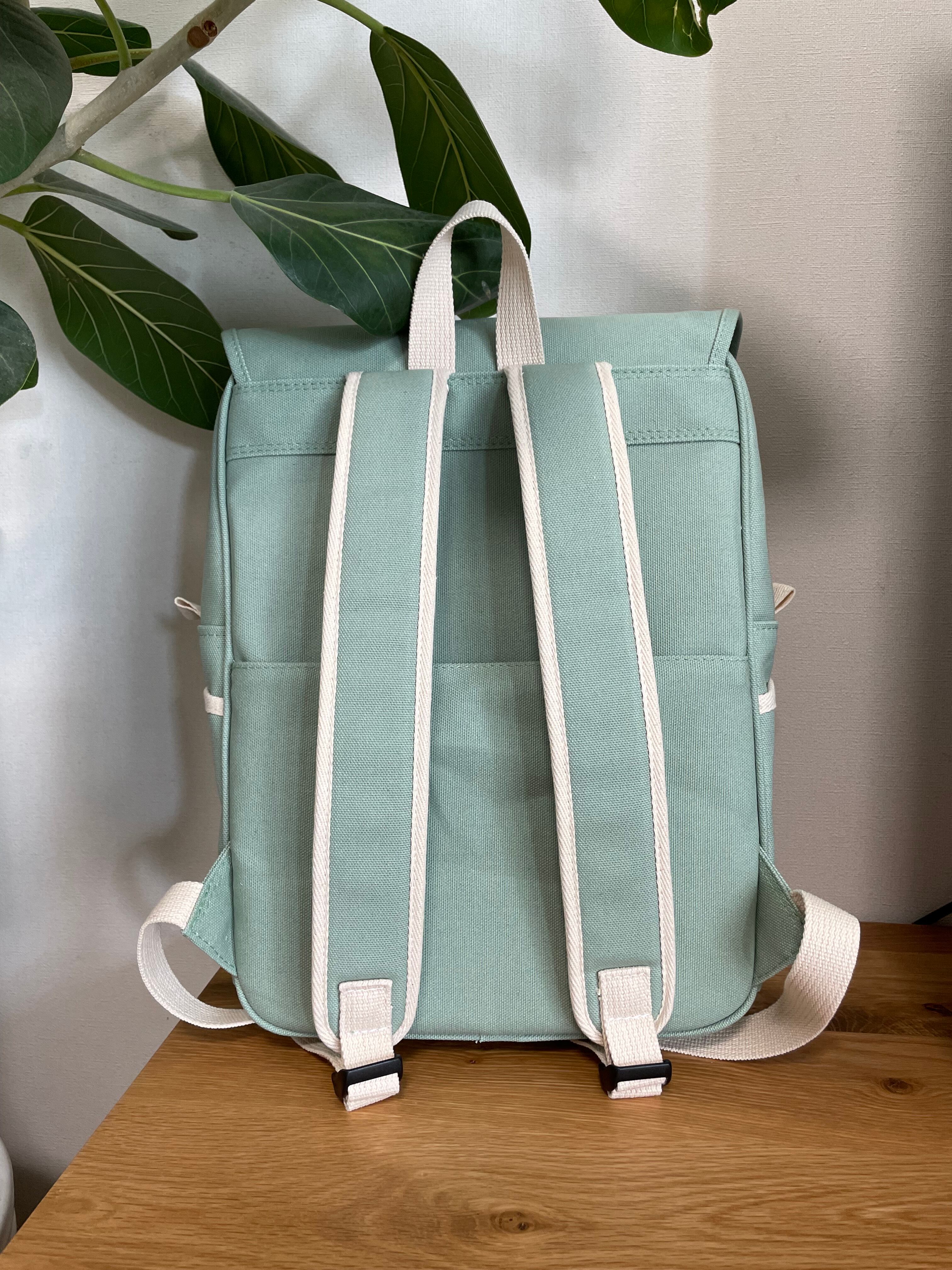 倉敷帆布のフラップリュック ミントグリーン | MITTAG