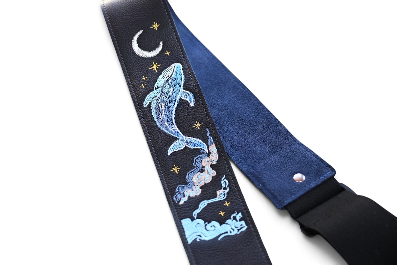 L-Slide Strap 月夜クジラ BK/NVS