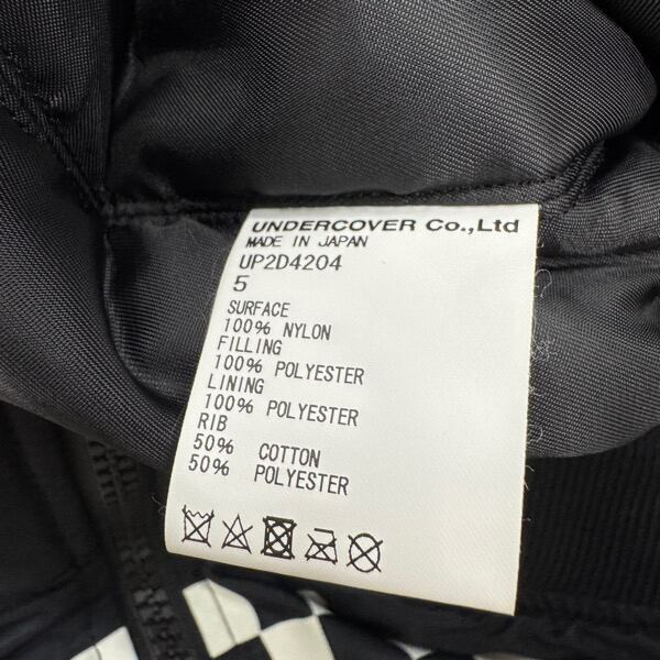 【UNDERCOVER】Check All Over Nylon Pouch/関税+全国送料込み 未使用】UNDERCOVER/アンダーカバー【24AW】Nyツイルワイヤー