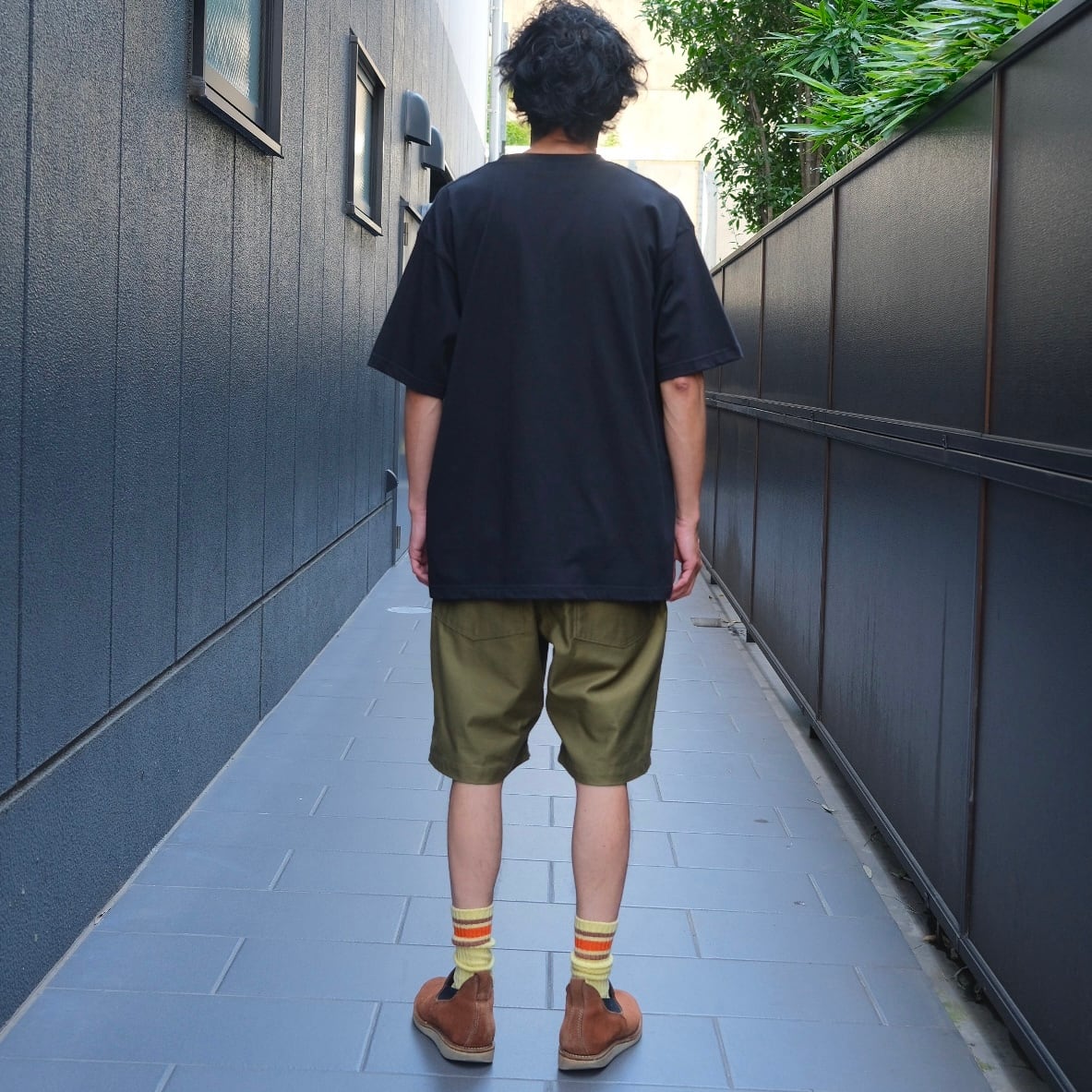 SASSAFRAS(ササフラス) / F.S. Cultivator Pants 1/2 Back Satin