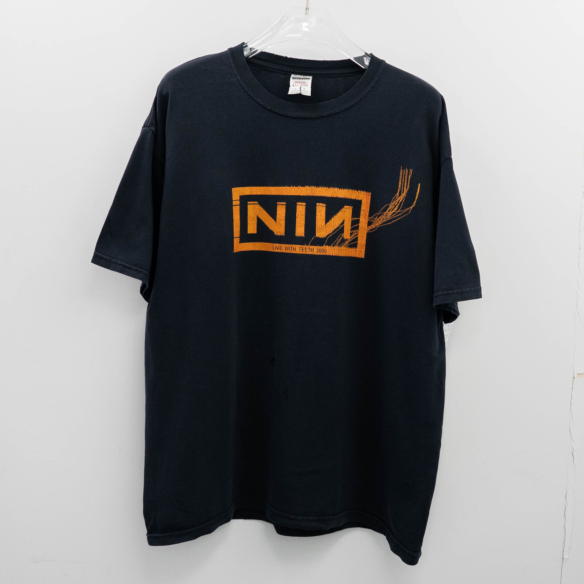 Nine Inch Nails " Live With Teeth 2006 " Jerzees XL【A9-747】