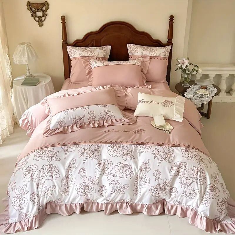 布団カバー 3点セット 寝室 ゲストルーム ぴったり柔らかい 快適 四季