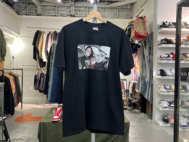 Supreme × ANTIHERO ICE TEE BLACK MEDIUM 50891