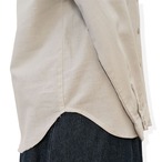 【＋borme】コットン丸襟ブラウス