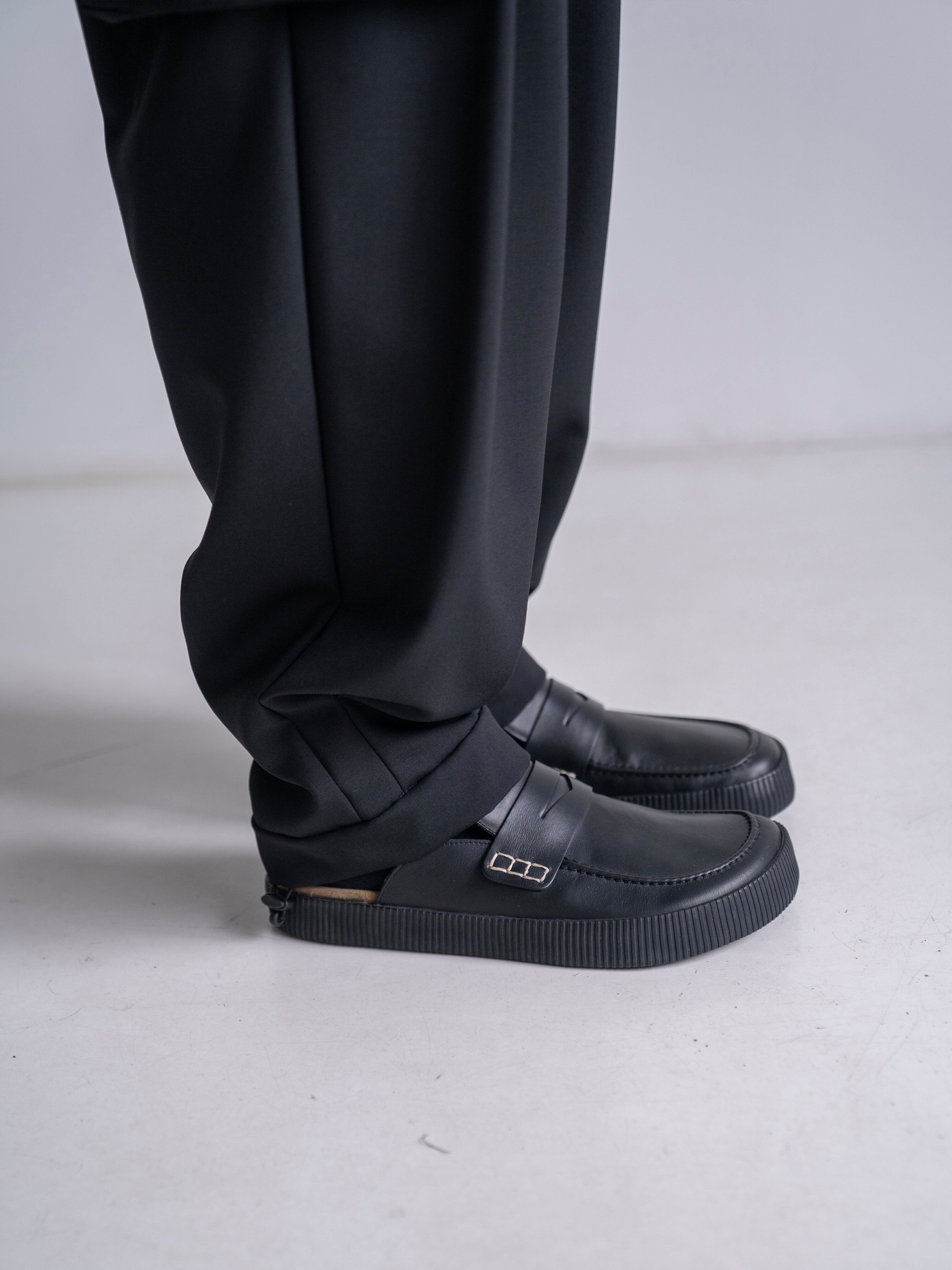 AlniTak ブラック 42 BIO MULE LOAFER 81 PLUS EIGHTY ONE | New brand