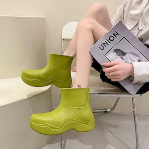 Design Short Rain Boots 4Colors M-873