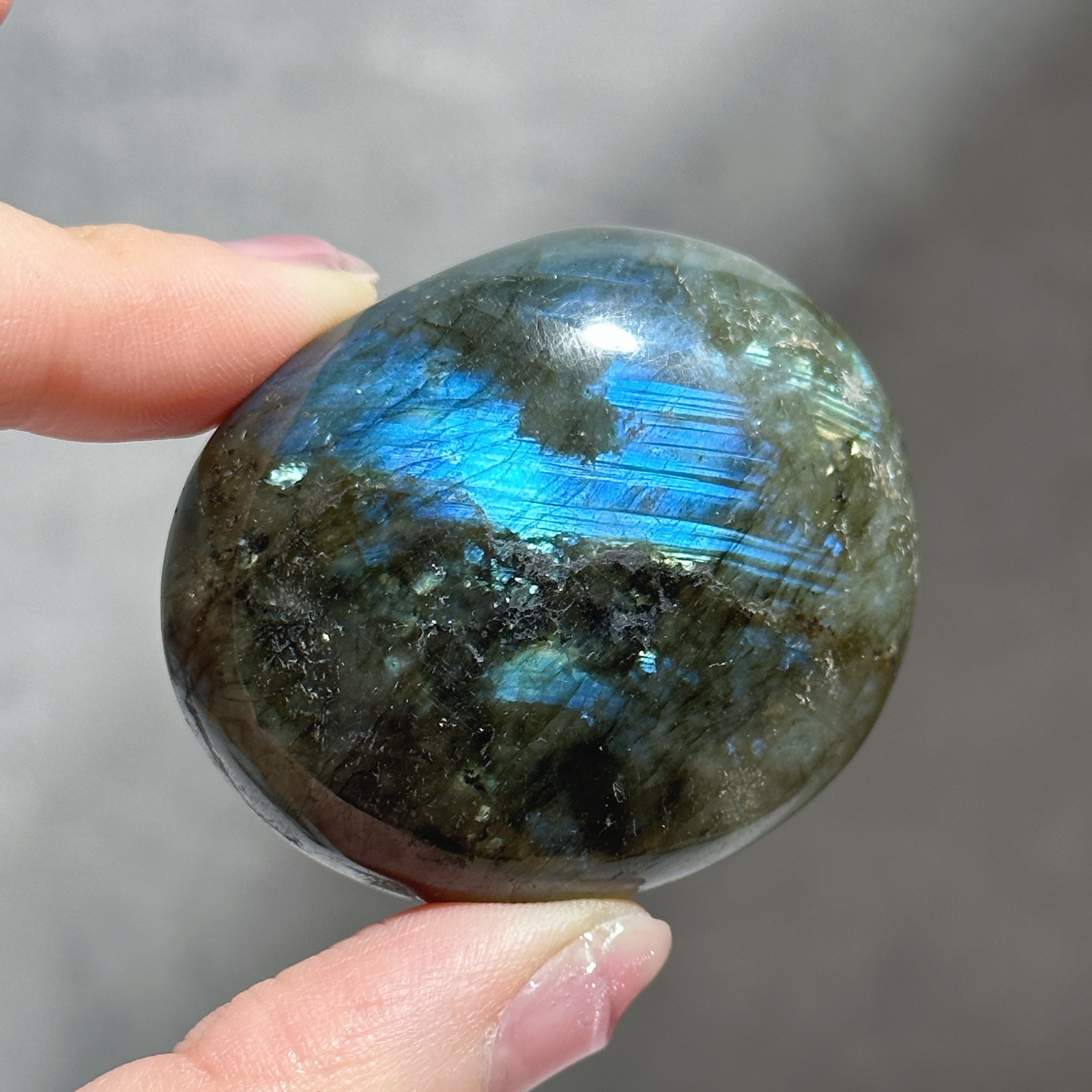 ラブラドライト パームストーン04◇ Labradorite palm stone ◇天然石・鉱物・パワーストーン