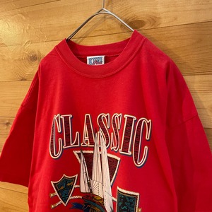 【KIWI】ニュージーランド製 ヨット classic プリント Tシャツ US古着