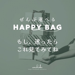 完全解説【全部選べるHappy bag】
