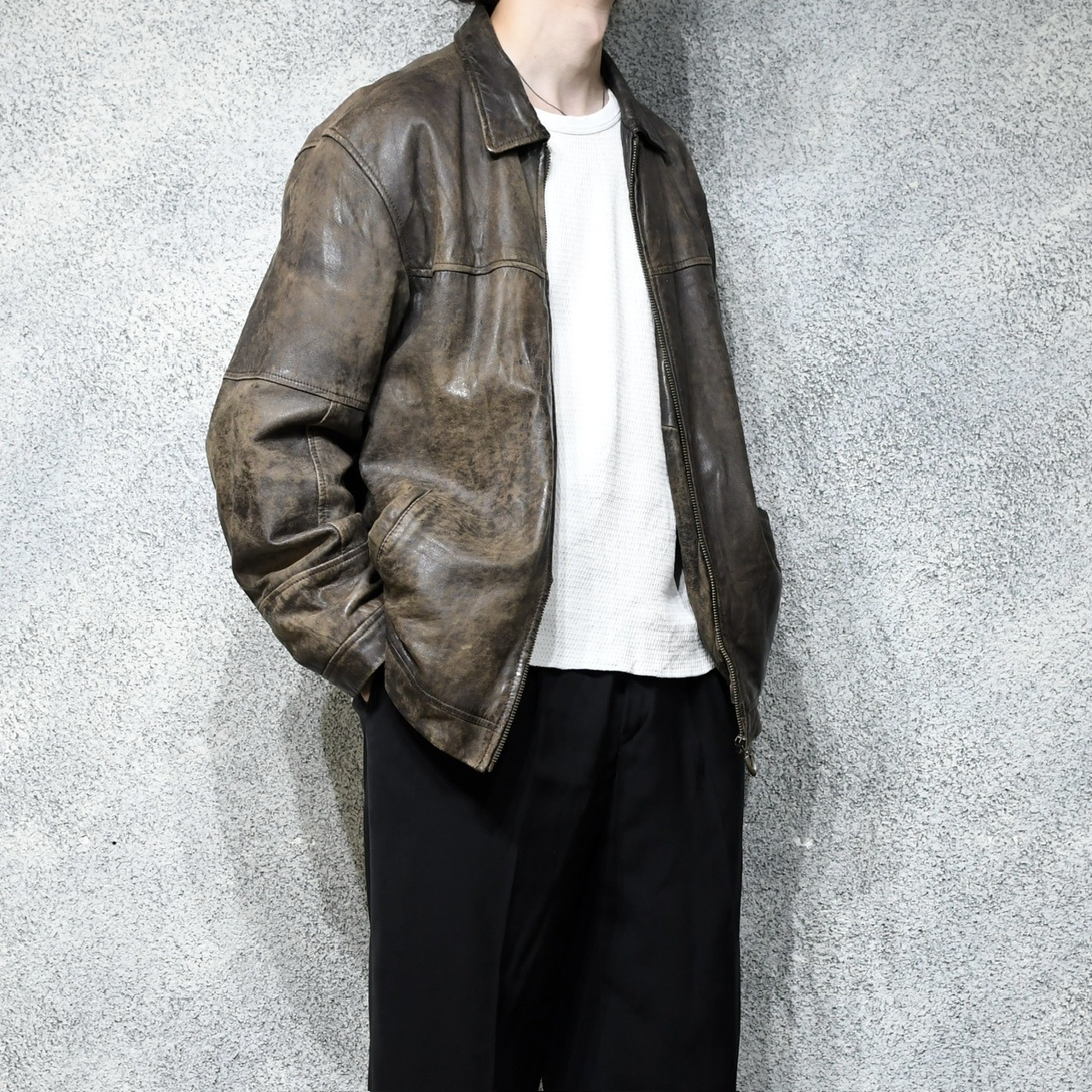 special Camel active lamb leather jacket