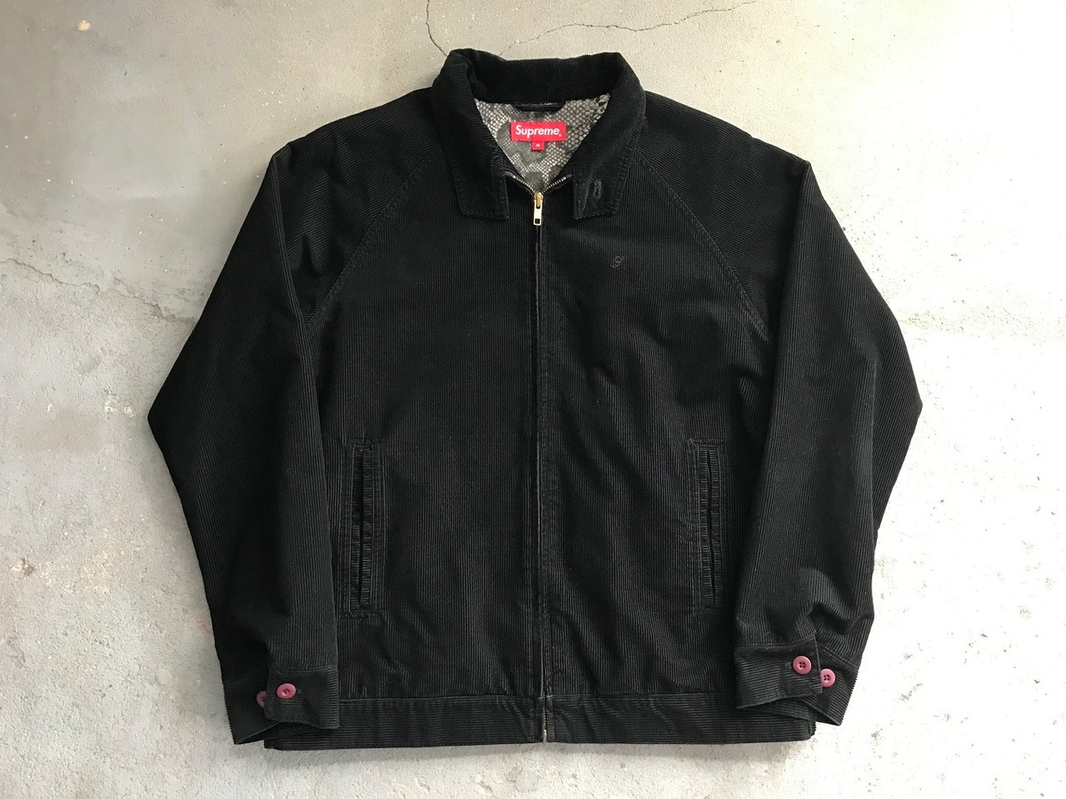 Supreme corduroy harrington jacket | AFTER DARK 