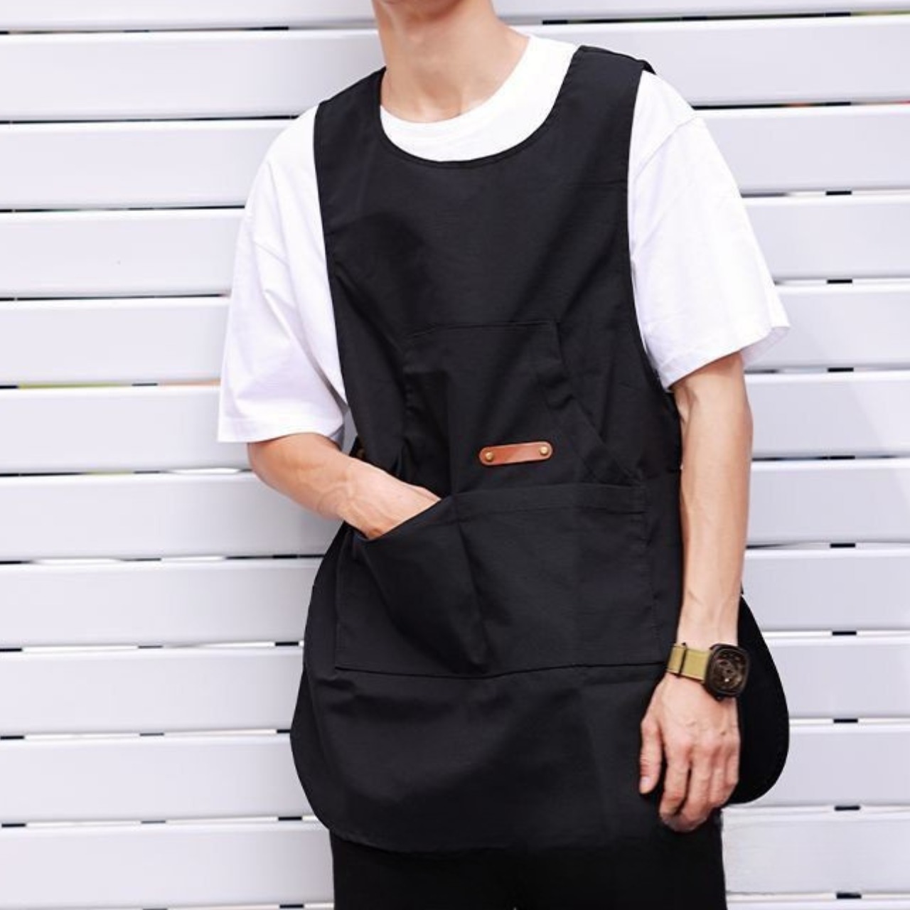 【City Utility】ワークエプロンベスト　TB1996・画像3